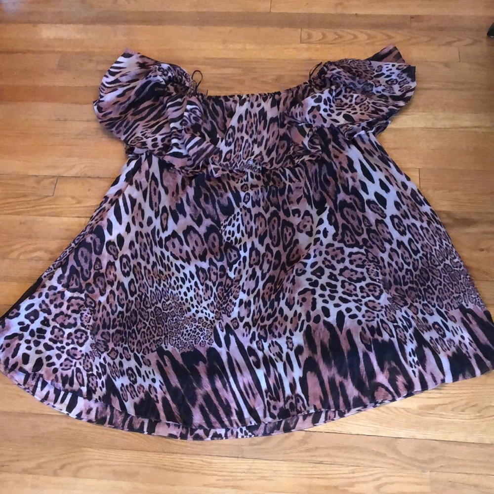 Off the shoulder dress